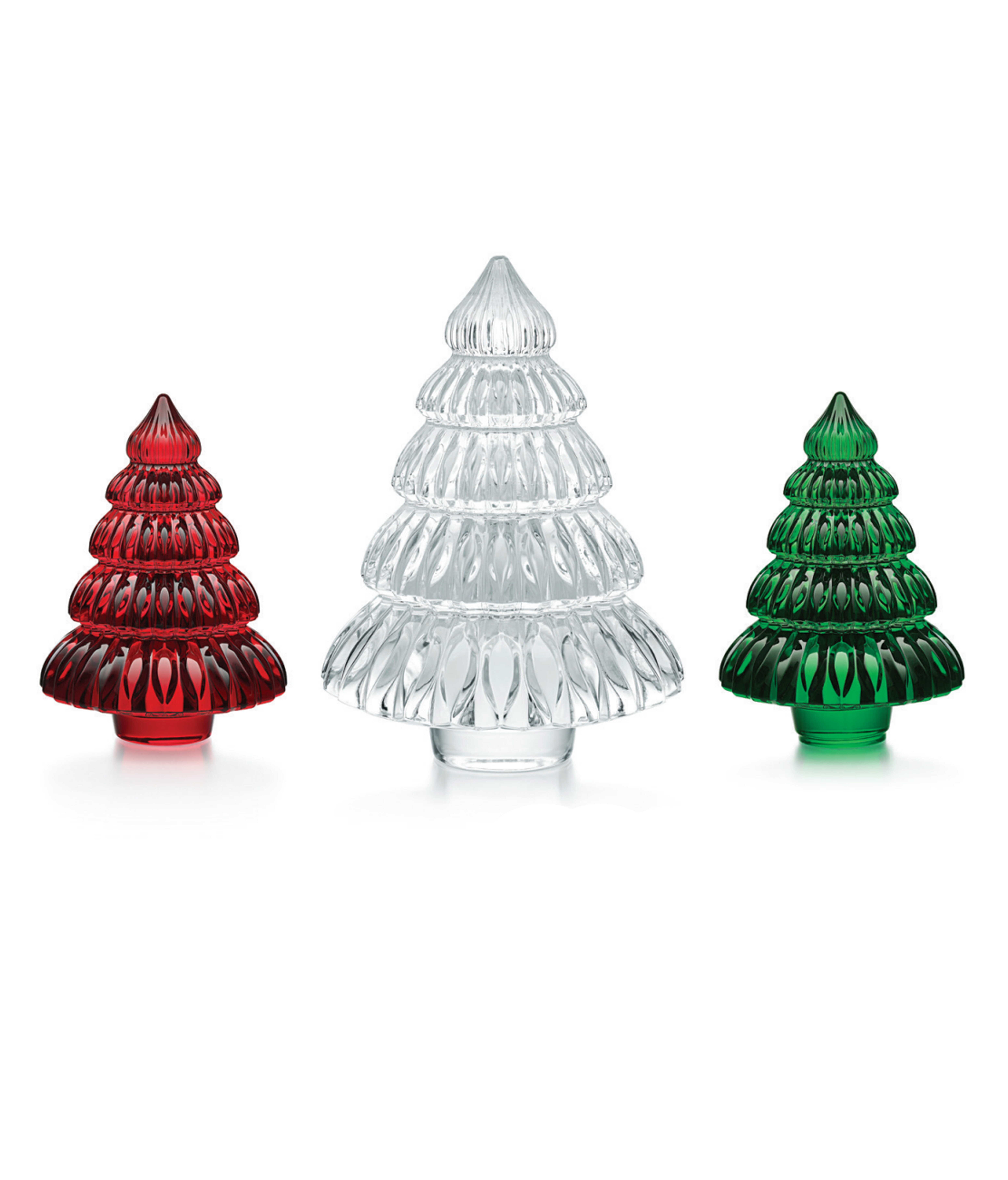 Baccarat Christmas Trees